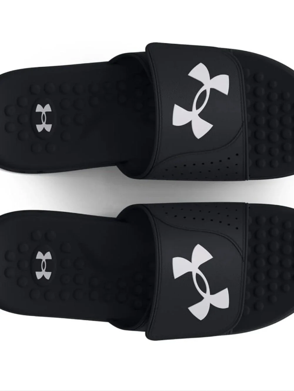 Under Armour Men's UA M Ignite Pro SL Black Slides NWOB 3026023-001